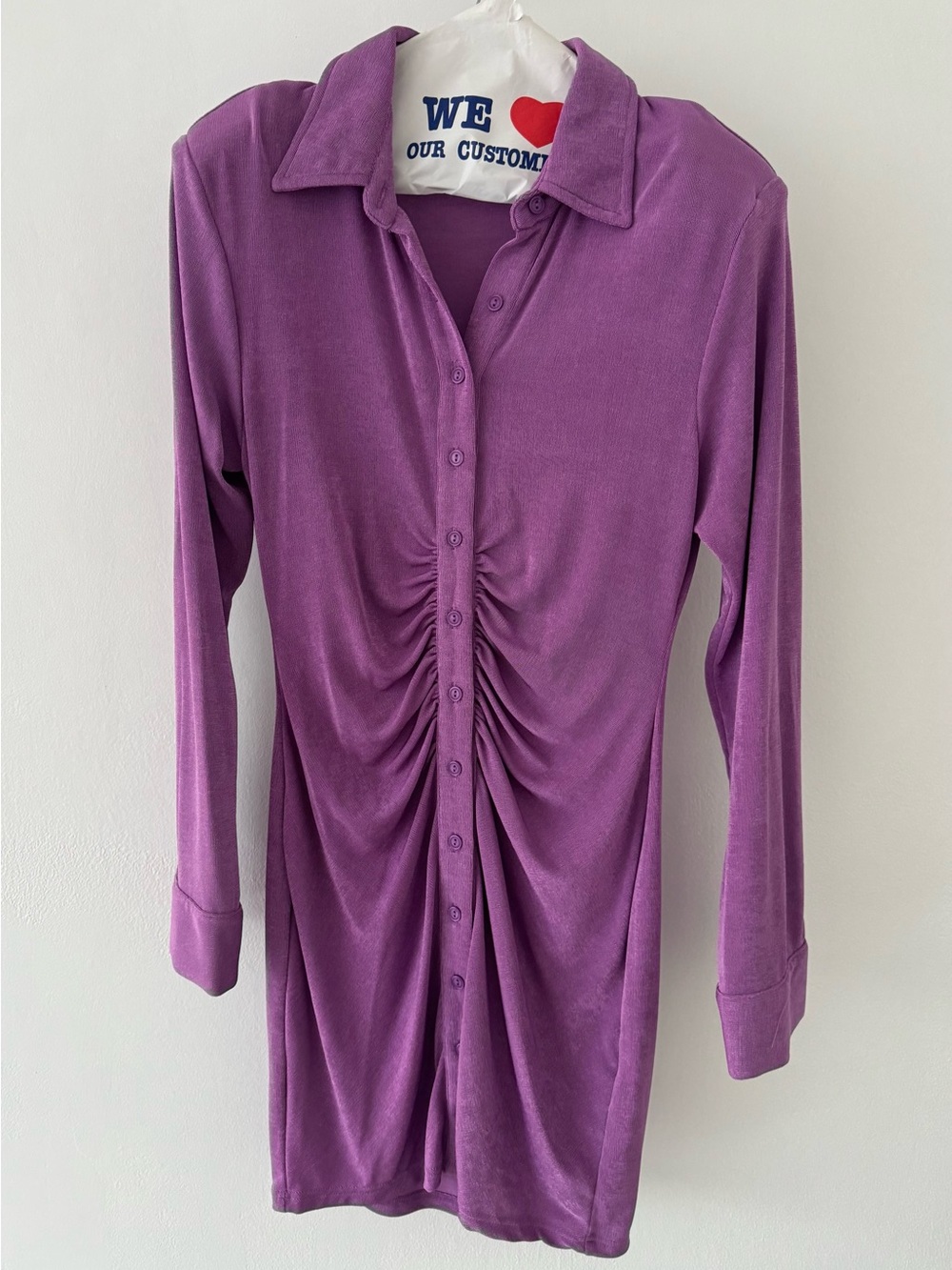 Purple Mini Dress